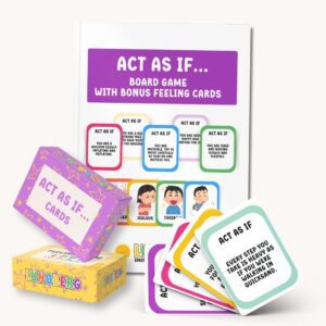 A fun emotion role-play game for kids — Act as If… helps children act out feelings, build empathy and boost self-regulation through playful cards.