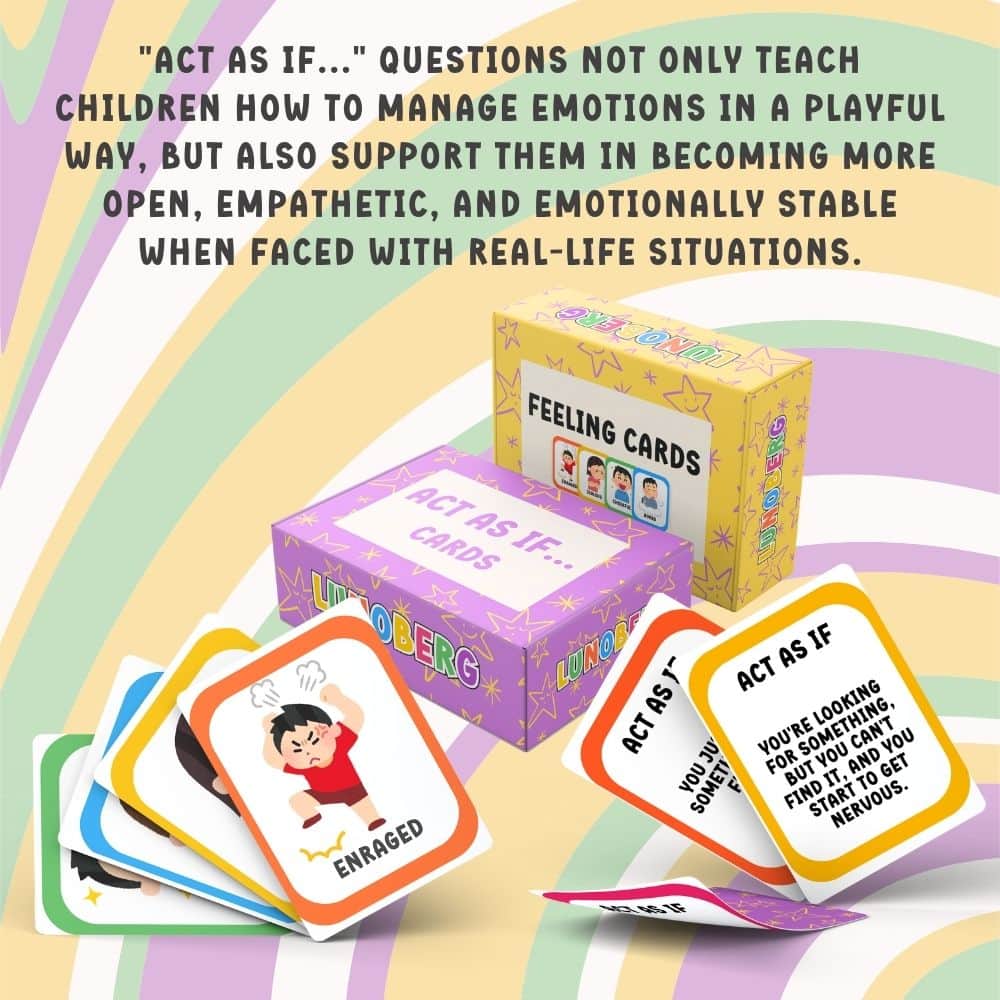 "Act as if..." Emotion role-play game for kids - Image 3