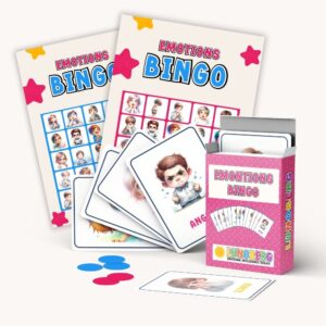 Emotions Bingo Game: Feelings game for kids