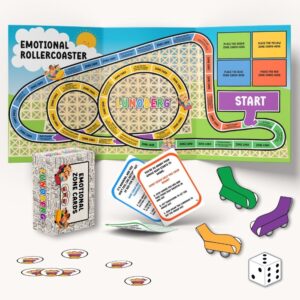 Emotional rollercoaster board game